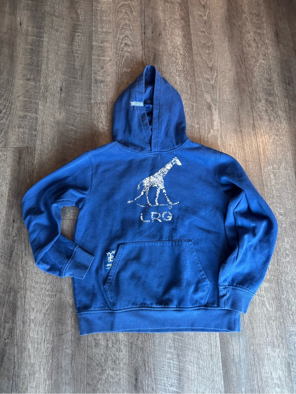 Kids’ LRG Royal Blue Giraffe Graphic Hoodie